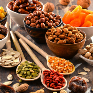 Nuts, Dried Fruits & Vegetables